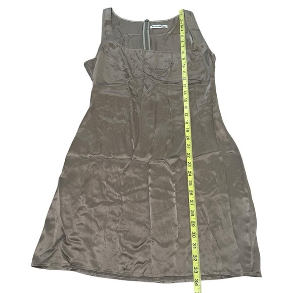 Reformation Darcey Silk Mini Tank Dress Champagne Size 8 Date Night Cocktail - Picture 8 of 16